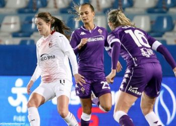 Analisis Pertandingan Sepak Bola, Perempat Final Coppa Italia Wanita, Antara AC Milan vs Fiorentina.