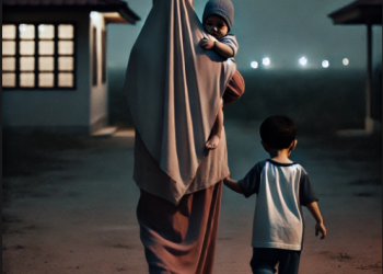 Di balik segala perih, pasti ia tahu bahwa ia tak sendiri