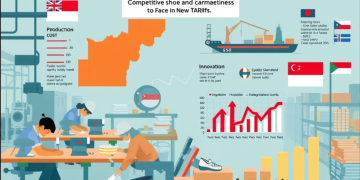 Daya Saing Pabrik Sepatu dan Garment Indonesia dalam Menghadapi Tarif Masuk Baru Amerika