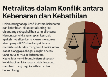 Netralitas dalam Konflik antara Kebenaran dan Kebathilan
