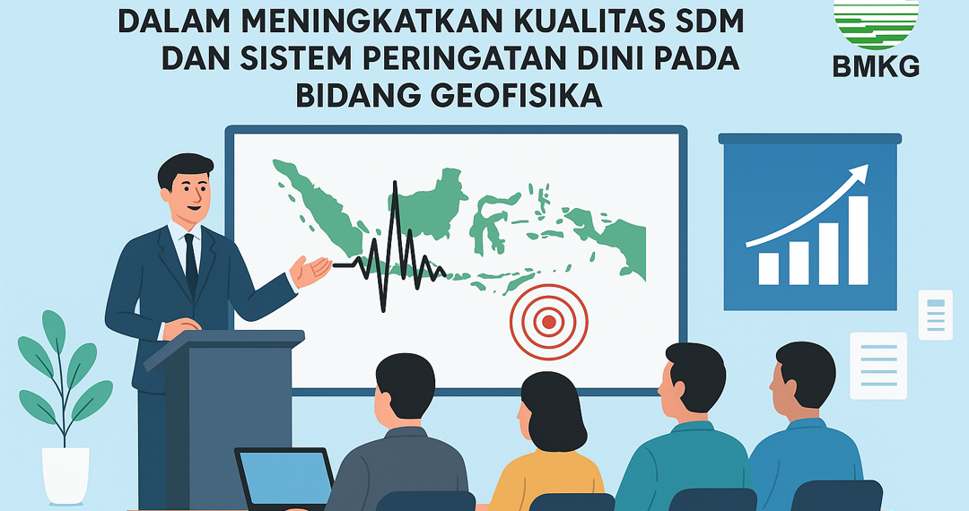 BMKG Gelar Training In House Dalam Meningkatkan Kualitas SDM dan Sistem Peringatan Dini Pada Bidang Geofisika