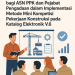 Pentingnya Bimbingan Teknis bagi ASN PPK dan Pejabat Pengadaan dalam Implementasi Metode Mini Kompetisi Pekerjaan Konstruksi pada Katalog Elektronik V.6