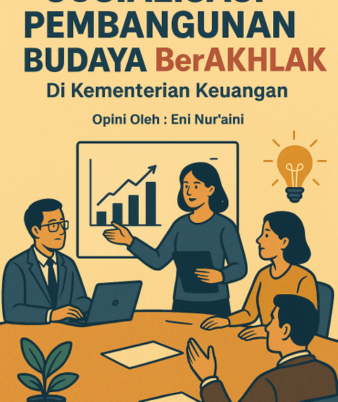 Sosialisasi Pembangunan Budaya BerAKHLAK di  Kementerian Keuangan