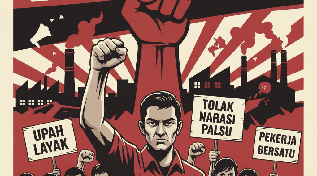 Serikat Pekerja Melawan Narasi Palsu dan Tekanan Kapitalis