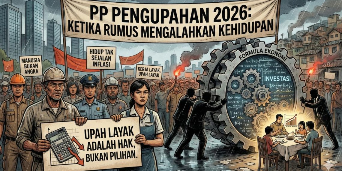 PP Pengupahan 2026: Ketika Rumus Mengalahkan Kehidupan