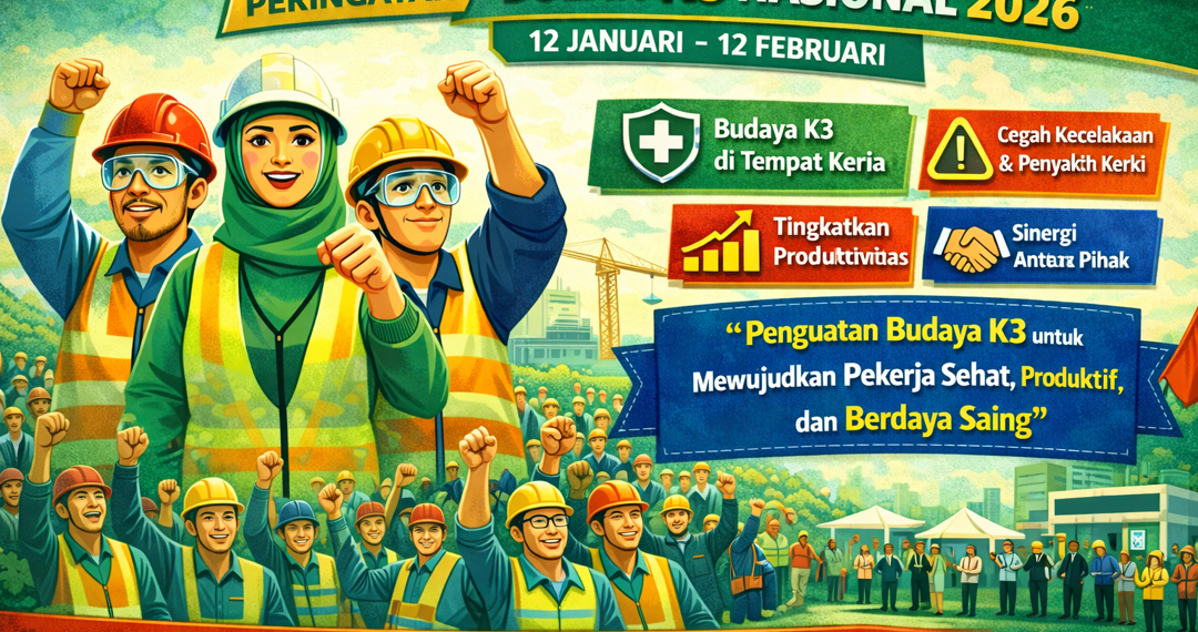 Peringatan Bulan K3 Nasional 2026: Tema, Makna & Tujuan Keselamatan Kerja