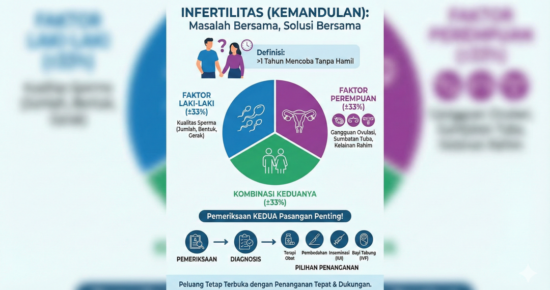 Infertilitas (Kemandulan): Penyebab, Faktor Risiko, Pemeriksaan, dan Pilihan Penanganan