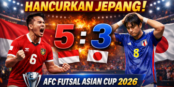 Timnas Futsal Indonesia Tekuk Jepang 5-3 di AFC Futsal Asian Cup 2026
