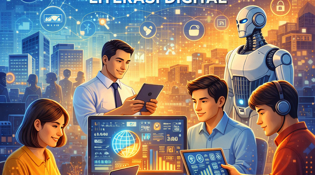 PENGUATAN LITERASI DIGITAL DAN TEKNOLOGI INFORMASI