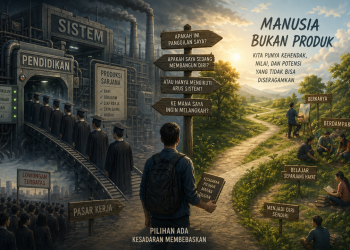 Sarjana dalam Mesin: Ketika Pendidikan Kehilangan Arah Manusia