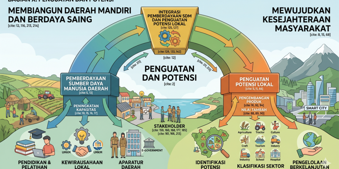 PEMBERDAYAAN SUMBER DAYA MANUSIA DAERAH DAN PENGUATAN POTENSI LOKAL