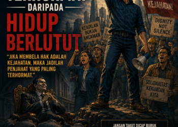 Lebih Baik Berdiri Terhormat daripada Hidup Berlutut