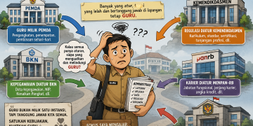 Guru: Diurus Banyak Lembaga, Tapi Siapa yang Benar-Benar Bertanggung Jawab?