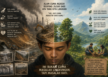 Opini: Kerusakan Alam yang Paling Berbahaya Ada di Dalam Diri Kita