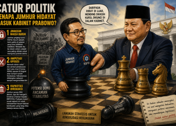 Catur Politik: Mengapa Mohammad Jumhur Hidayat Masuk Kabinet Prabowo Subianto?