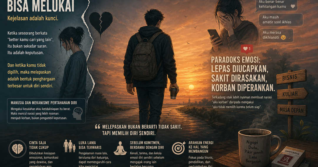 Antara “Melepas” dan “Merasa Ditinggalkan”: Sebuah Paradoks Emosi dalam Hubungan