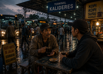 TERMINAL KALIDERES, SEGELAS KOPI & CERITA TENTANG SLOT