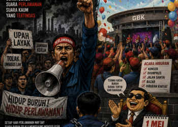 SUARA BURUH BUKAN LELUCON