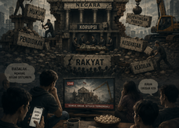 Negara Dirusak Secara Sistematis, dan Kita Cuma Bisa Menonton