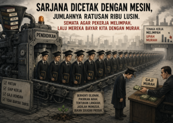 Sarjana dalam Mesin: Ketika Pendidikan Kehilangan Arah Manusia