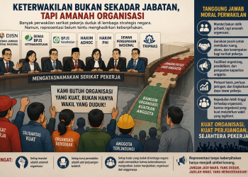 Opini: Keterwakilan Serikat Pekerja di Lembaga Strategis dan Tanggung Jawab Moral yang Terlupakan