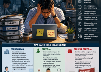 STRESS DI TEMPAT KERJA: KETIKA PEKERJA BUKAN TIDAK KUAT, TETAPI BEBAN KERJANYA SUDAH TIDAK SEHAT